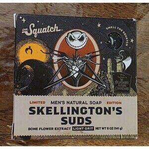 Dr. Squatch Skellington’s Suds Soap Limited Edition Nightmare Before Christmas
